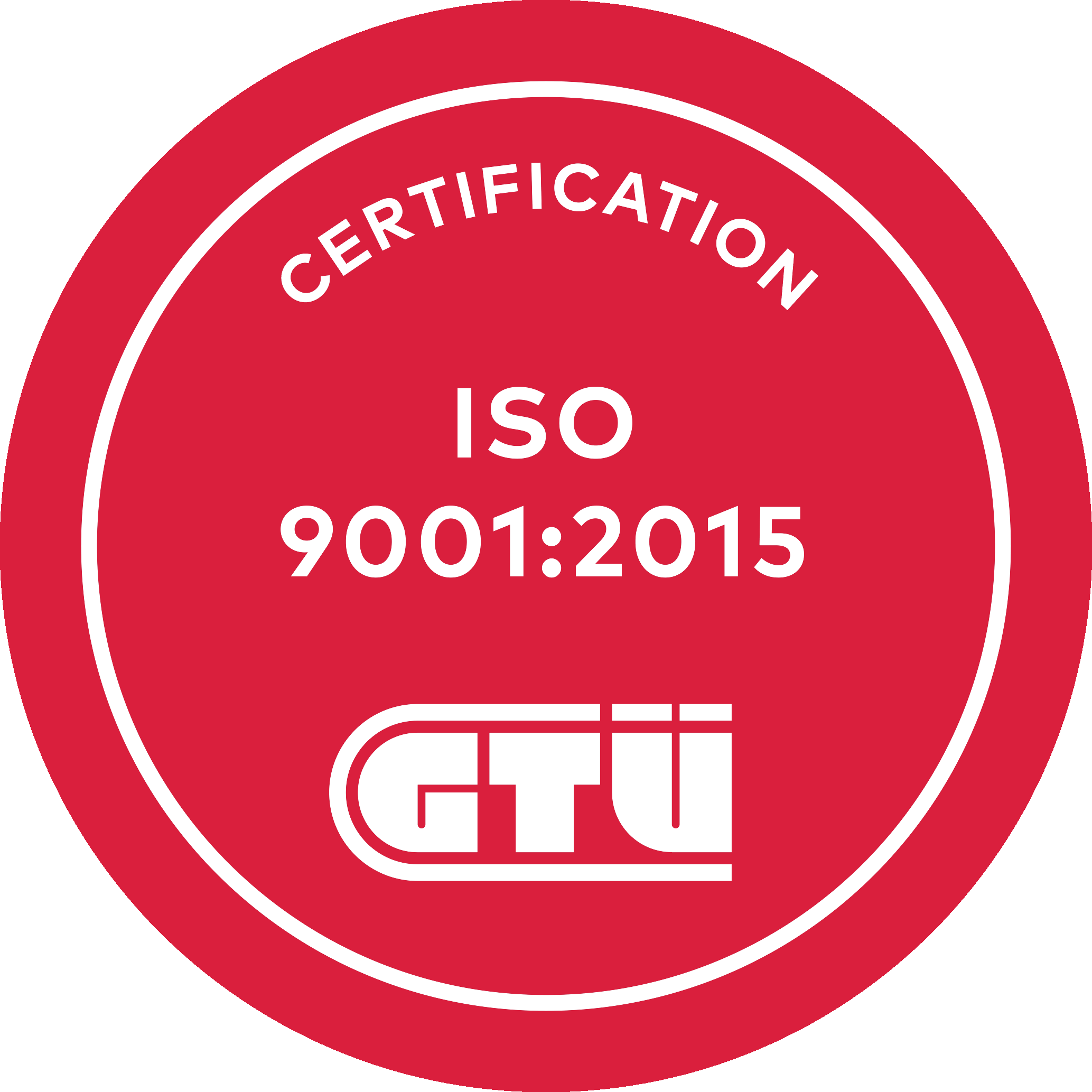 Rotes GT&Uuml;-Logo